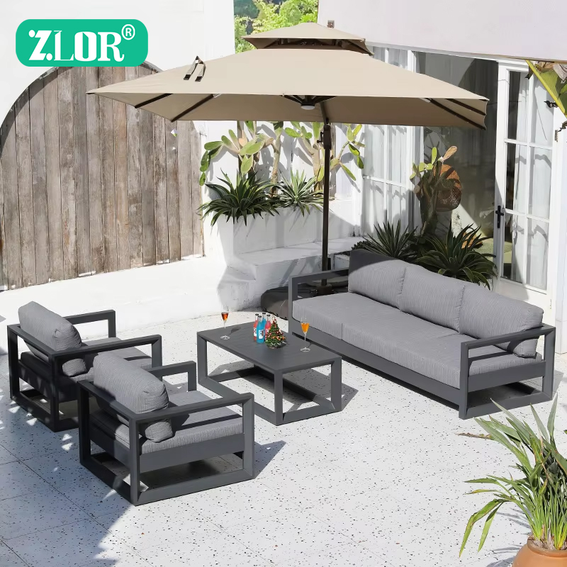Outdoor Furniture Quality - أطقم أرائك فاخرة من الألومنيوم للاستخدام