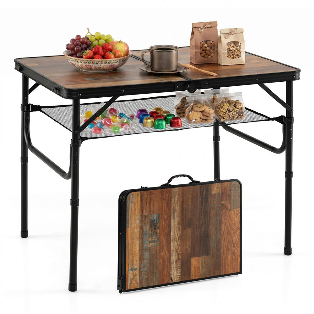 Folding Picnic Table - طاولة تخييم قابلة للطي، طاولة نزهة،