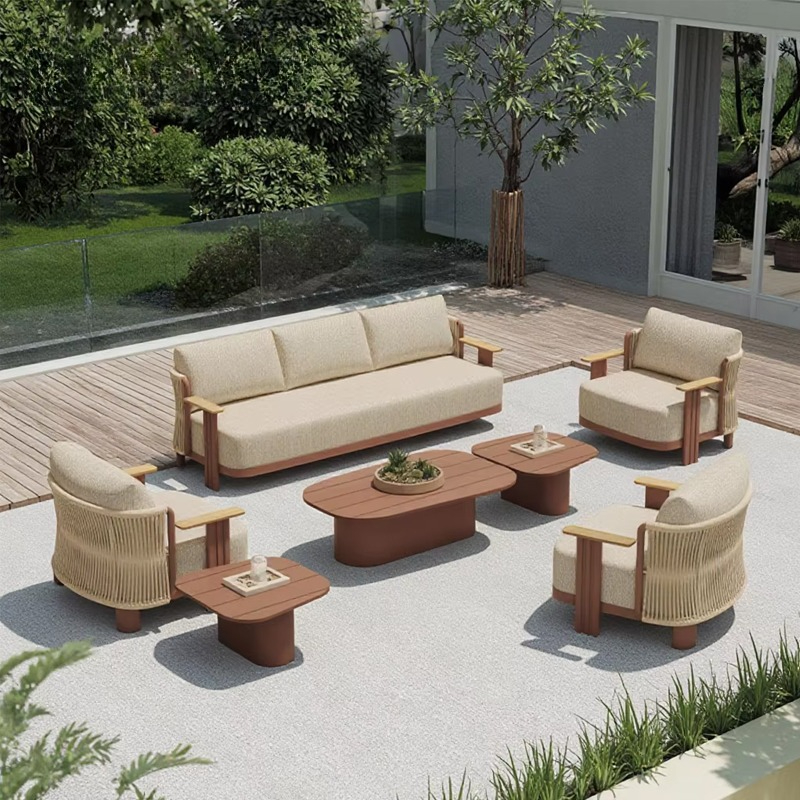 Outdoor Furniture Quality - طقم أريكة خارجية للفلل السياحية، أثاث