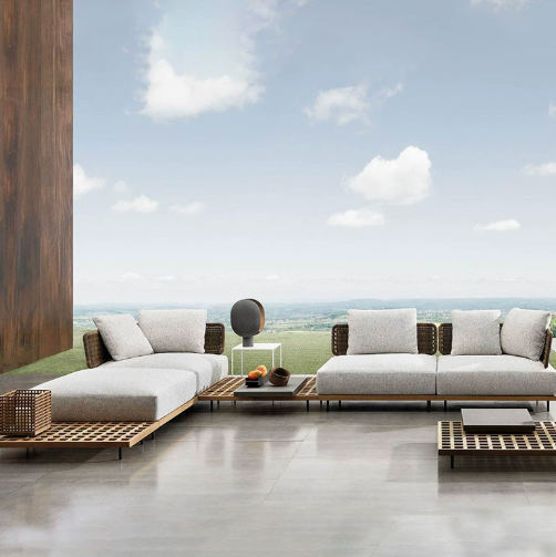Outdoor Furniture Teak - # أريكة خارجية من خشب الساج