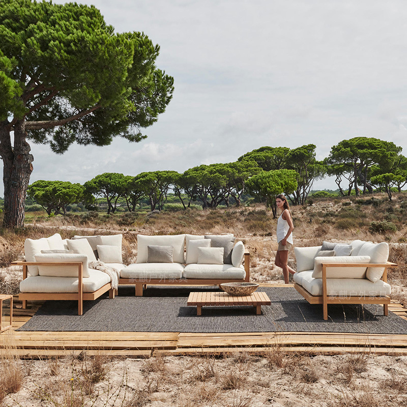 Outdoor Furniture Teak - طقم أثاث خشب الساج للفناء والشرفة،