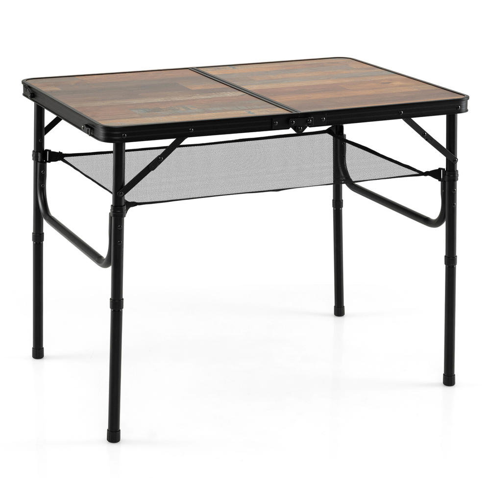 طاولة تخييم قابلة للطي، طاولة  - مراجعة Folding Picnic Table وسعره