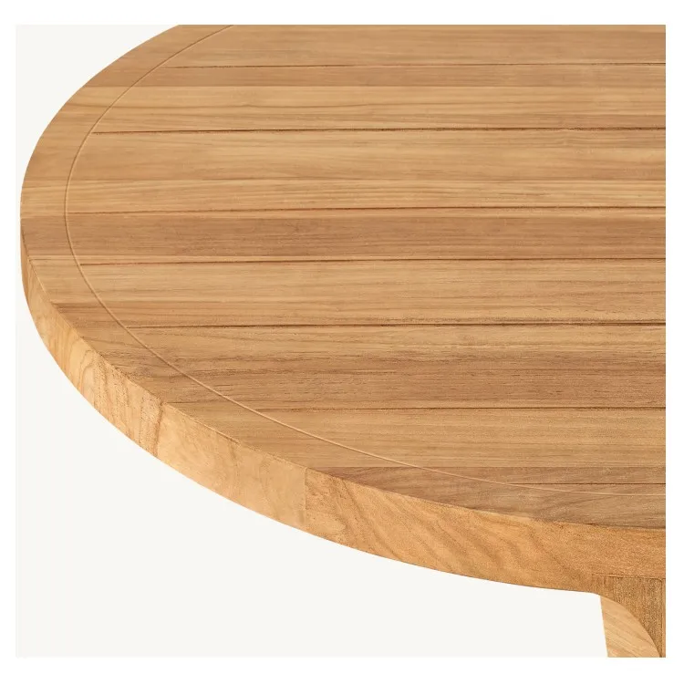 طاولة قهوة خشبية مستديرة مخصصة - مراجعة Outdoor Furniture Teak وسعره
