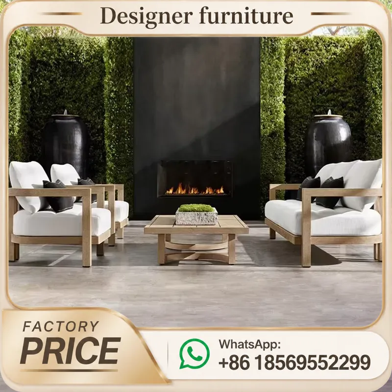 طقم أريكة من خشب الساج مقاوم ل - مراجعة Outdoor Furniture Teak وسعره