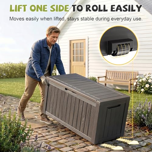 صندوق تخزين خارجي مقاوم للماء  - مراجعة Outdoor Furniture Wooden وسعره