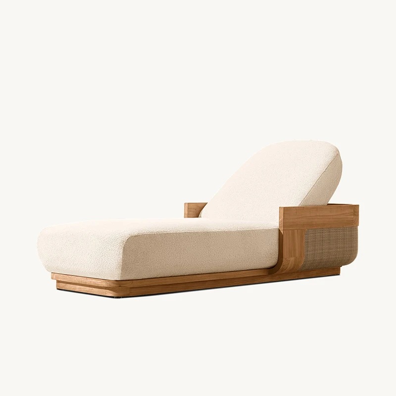 مجموعة كراسي استلقاء وسرير نها - مراجعة Outdoor Furniture Teak وسعره
