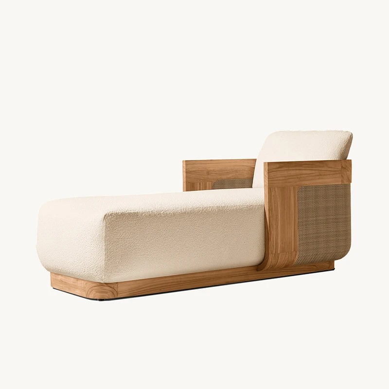 مجموعة كراسي استلقاء وسرير نها - مراجعة Outdoor Furniture Teak وسعره