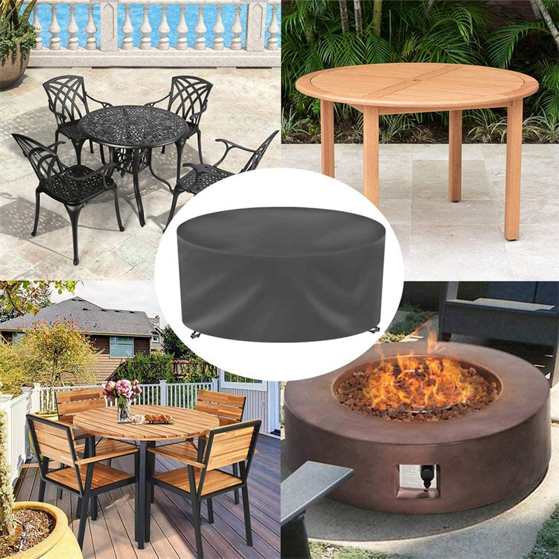 غطاء أثاث دائري بـ 12 مقاسًا،  - مراجعة Outdoor Furniture Covers وسعره