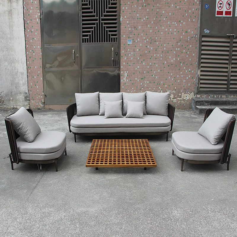 طقم أريكة حديقة من الألومنيوم  - مراجعة Outdoor Furniture Set Sale وسعره
