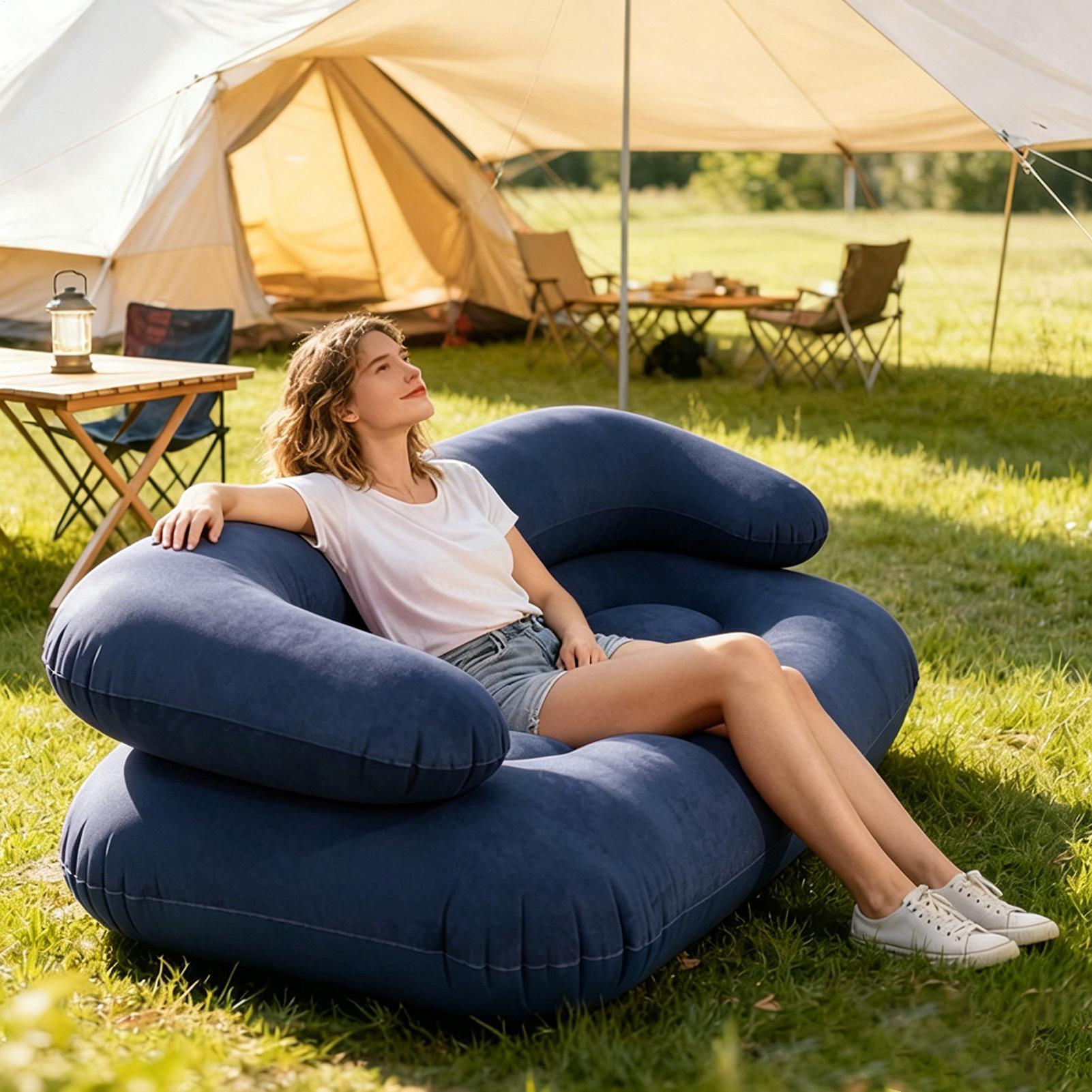 أريكة هوائية قابلة للنفخ لشخصي - مراجعة Outdoor Furniture Heavy وسعره