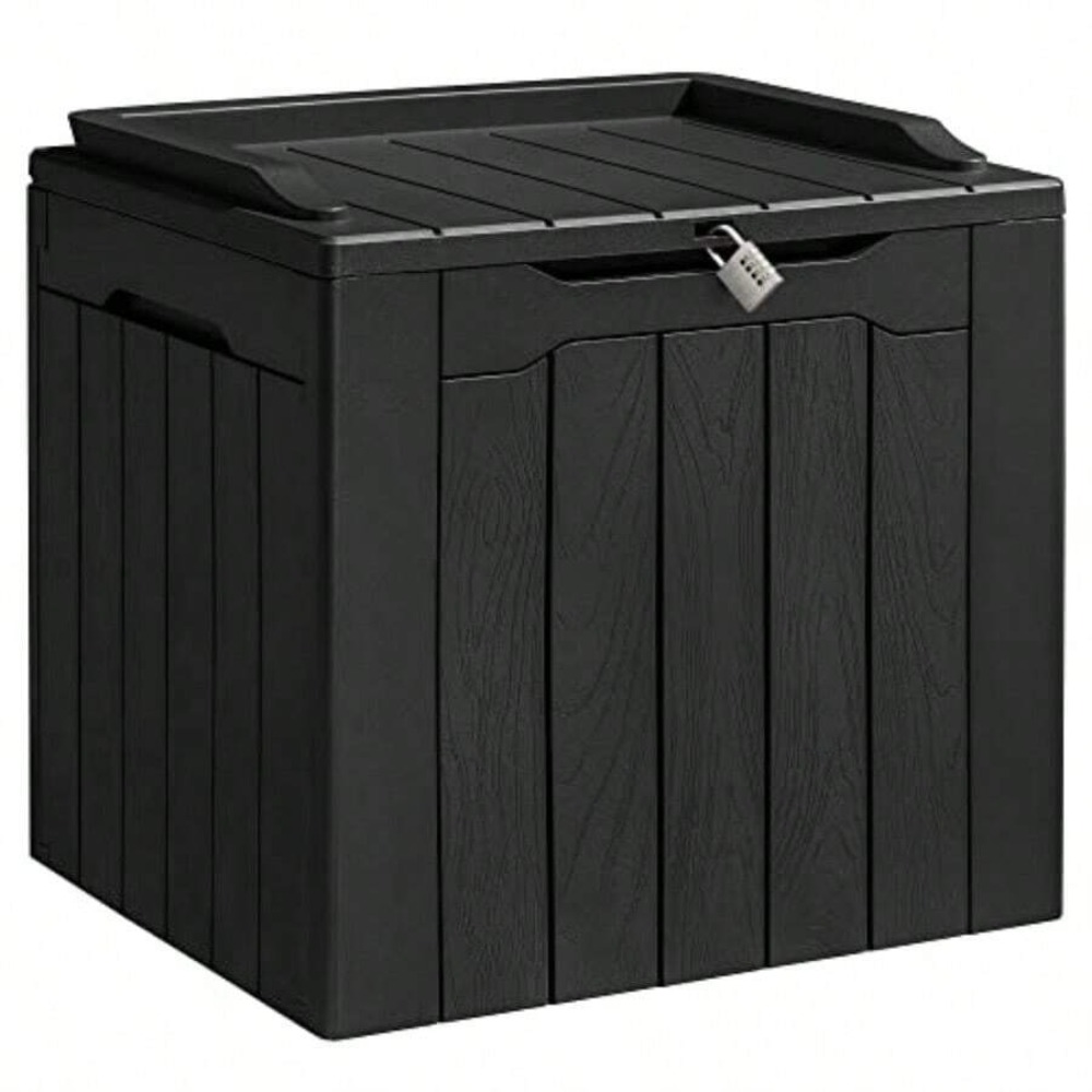 صندوق تخزين خارجي من الراتنج ب - مراجعة Outdoor Furniture Heavy وسعره