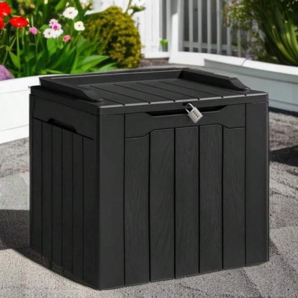 صندوق تخزين خارجي من الراتنج ب - مراجعة Outdoor Furniture Heavy وسعره
