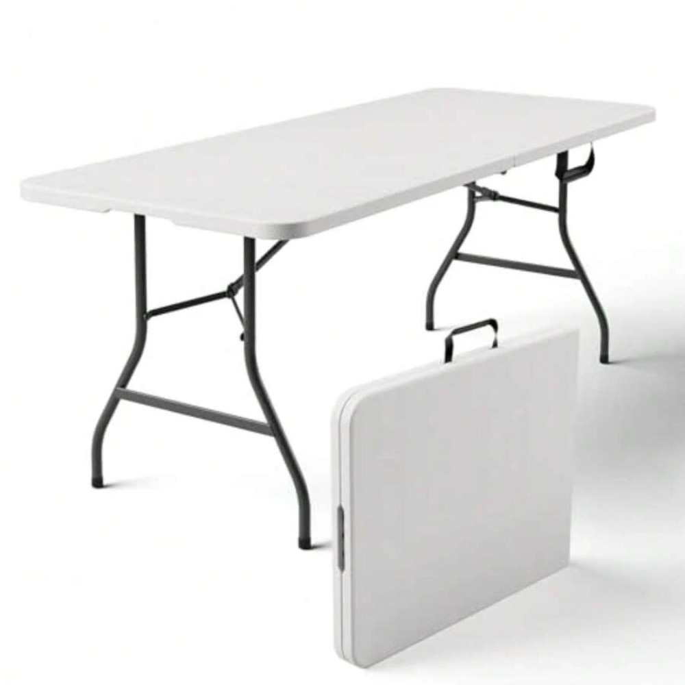 طاولة قابلة للطي متينة بطول 6  - مراجعة Folding Picnic Table وسعره