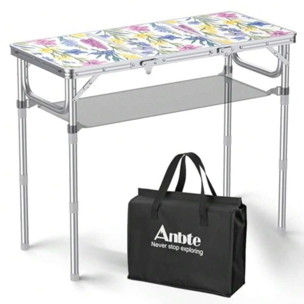 طاولة تخييم قابلة للطي مع شبكة - مراجعة Folding Picnic Table وسعره