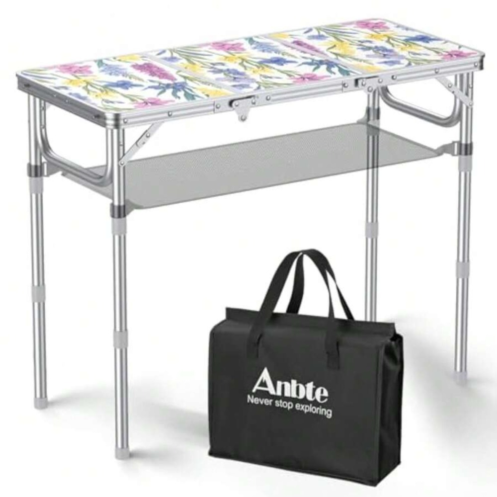 طاولة تخييم قابلة للطي مع شبكة - مراجعة Folding Picnic Table وسعره