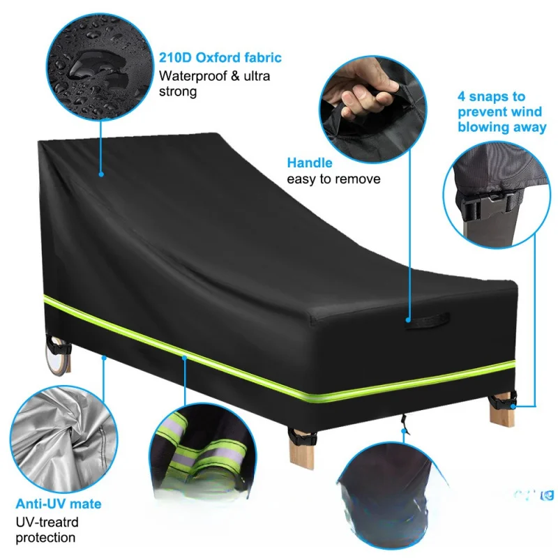 1 قطعة 420D أكسفورد غطاء مقعد  - مراجعة Outdoor Furniture Covers وسعره
