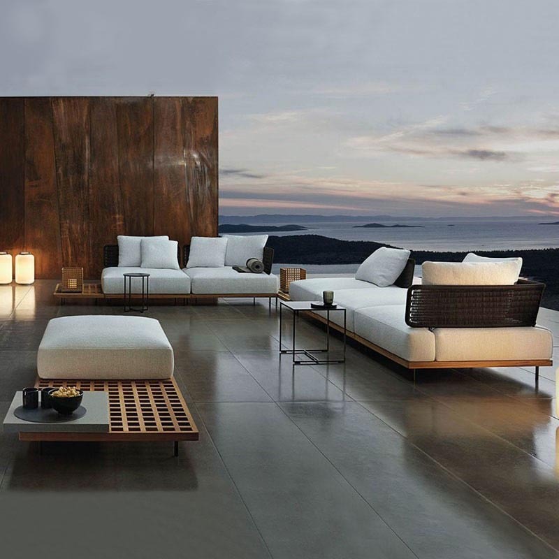 أريكة خارجية من خشب الساج المق - مراجعة Outdoor Furniture Teak وسعره