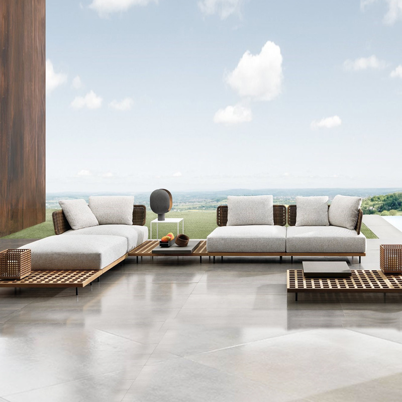 أريكة خارجية من خشب الساج المق - مراجعة Outdoor Furniture Teak وسعره