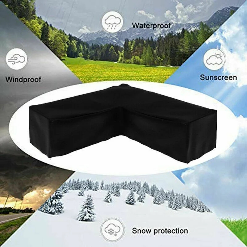 غطاء أريكة خارجي على شكل حرف L - مراجعة Outdoor Furniture Cover Xl وسعره