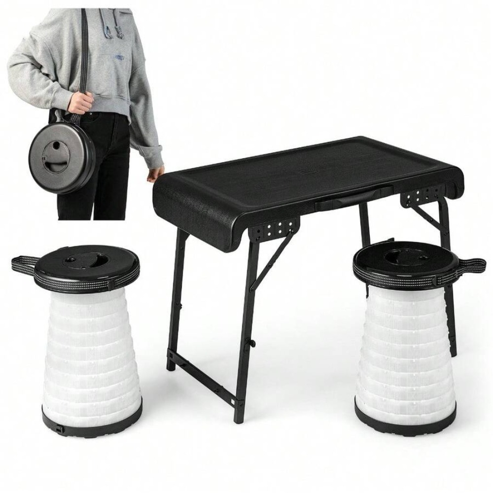 طقم طاولة وكرسيين قابل للطي مك - مراجعة Folding Picnic Table وسعره
