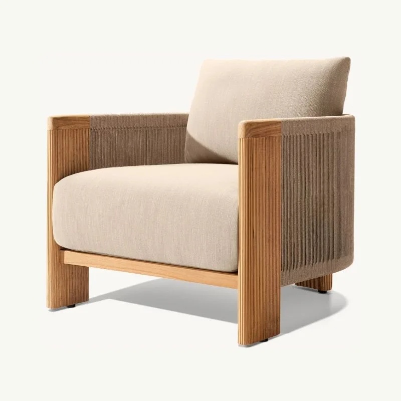 طقم أريكة فاخر للحدائق والشرفا - مراجعة Outdoor Furniture Teak وسعره